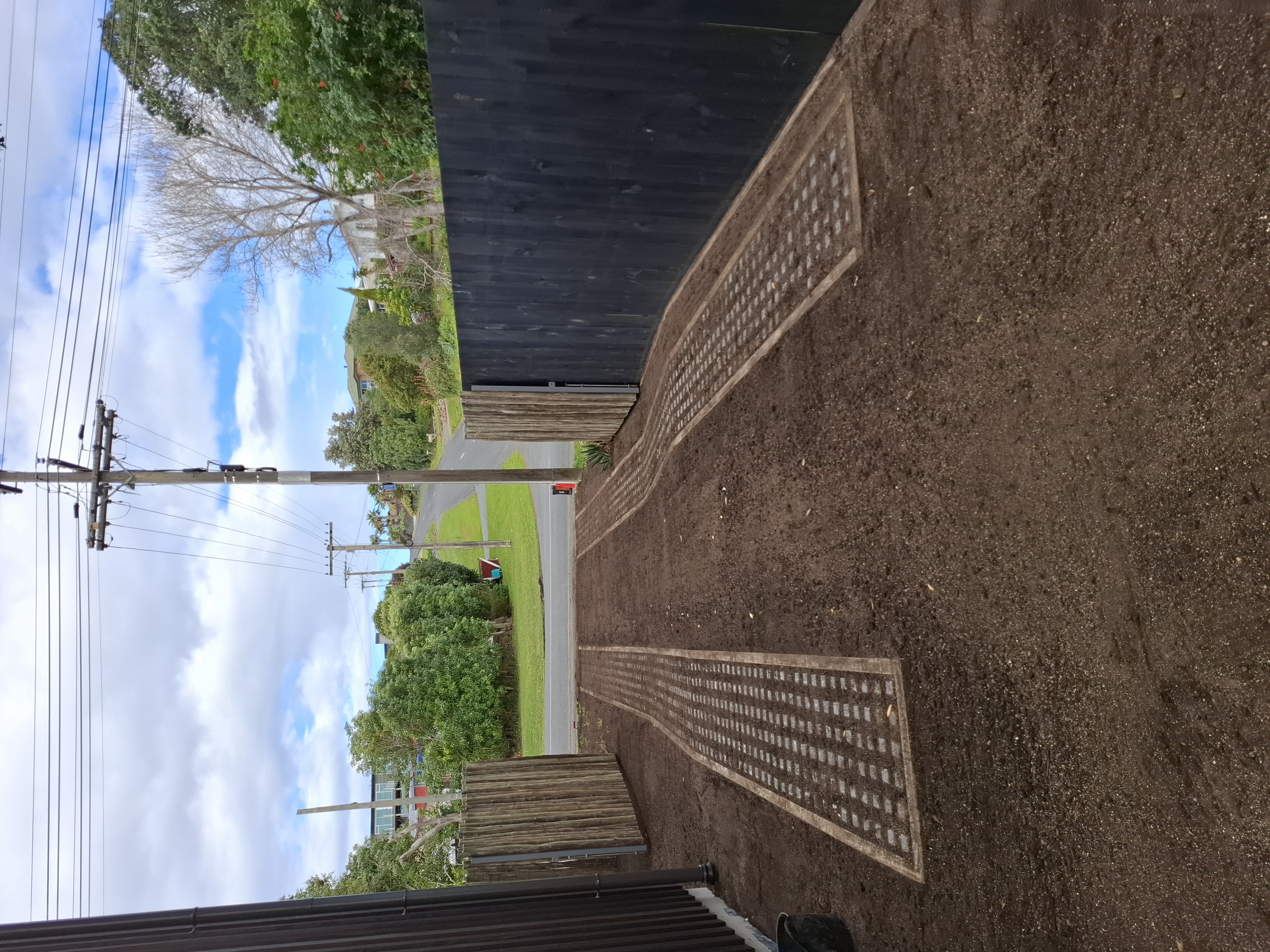 Designed and built by our team, this new boat parking area provides a secure, practical storage solution with easy access and ample room for parking and manoeuvring. - After
