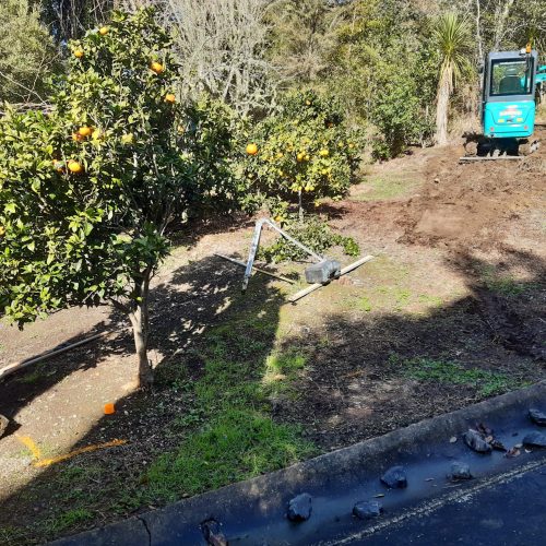 Roadside Bank Cut - Before