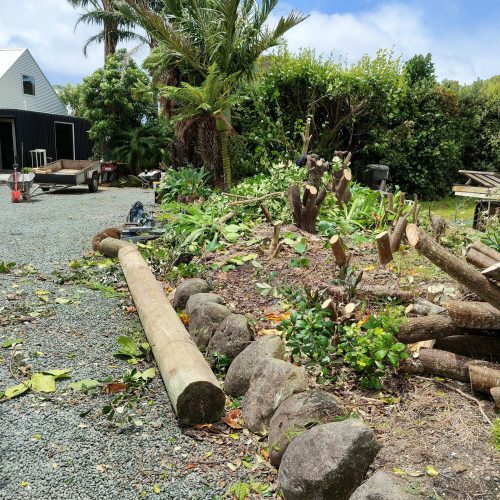 Cleared Timber & Rocks - Before