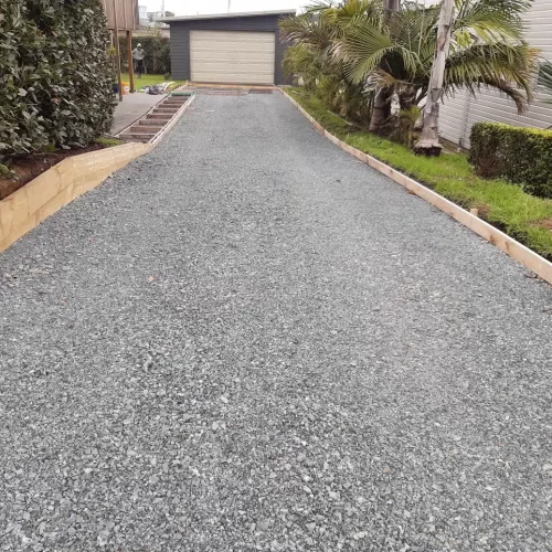 Gravel Driveway - Before