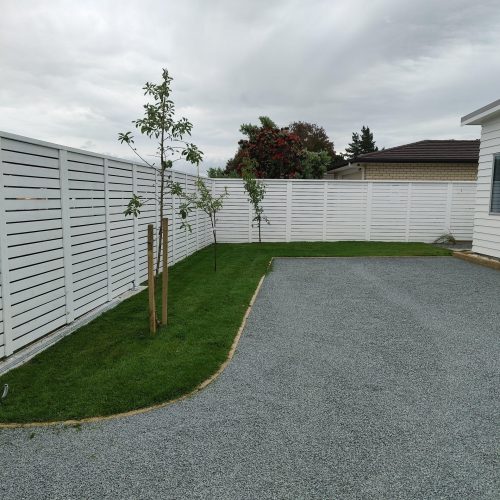 Finished Gravel Forecourt - After