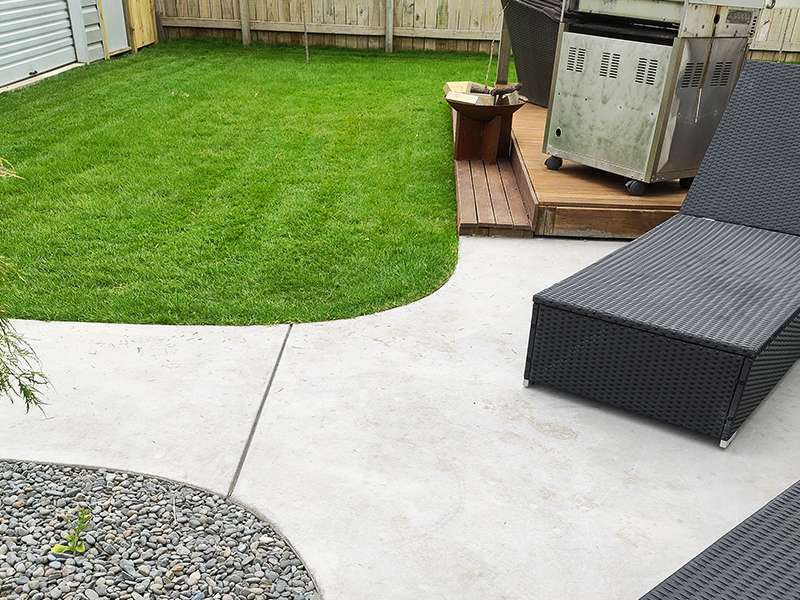 Timber deck and patio project