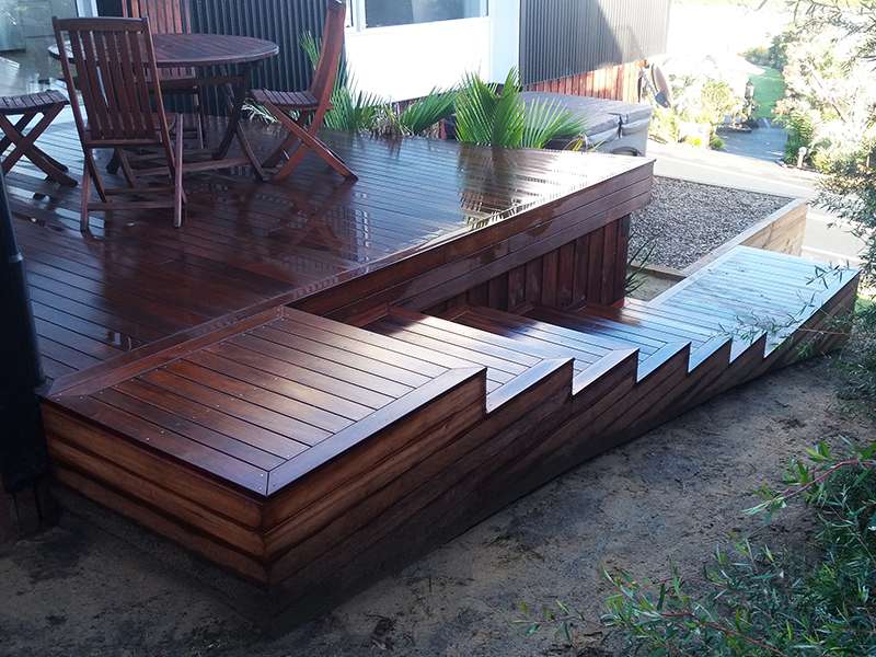 Timber deck and patio project