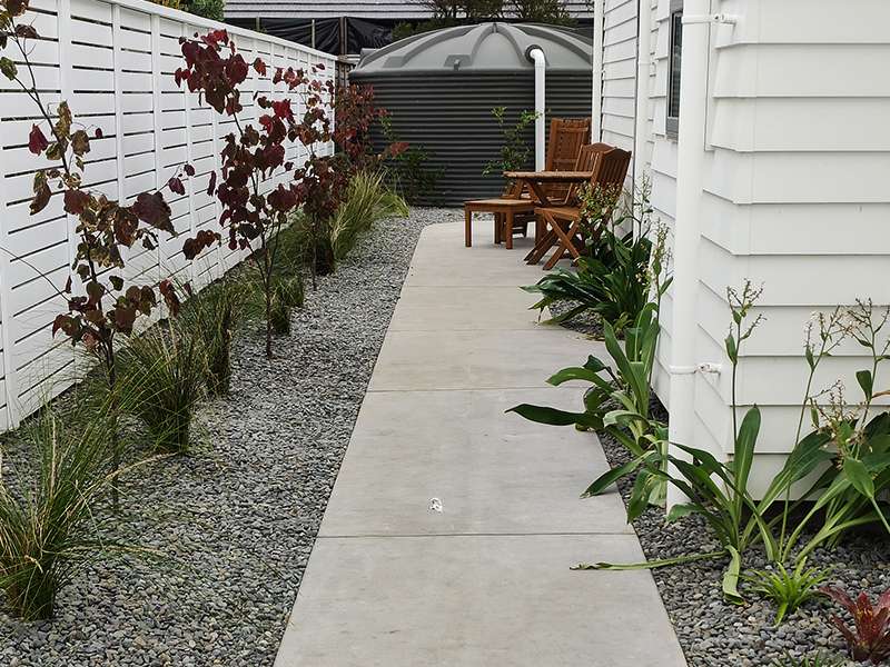Planting and garden bed project