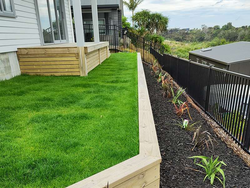Retaining wall project