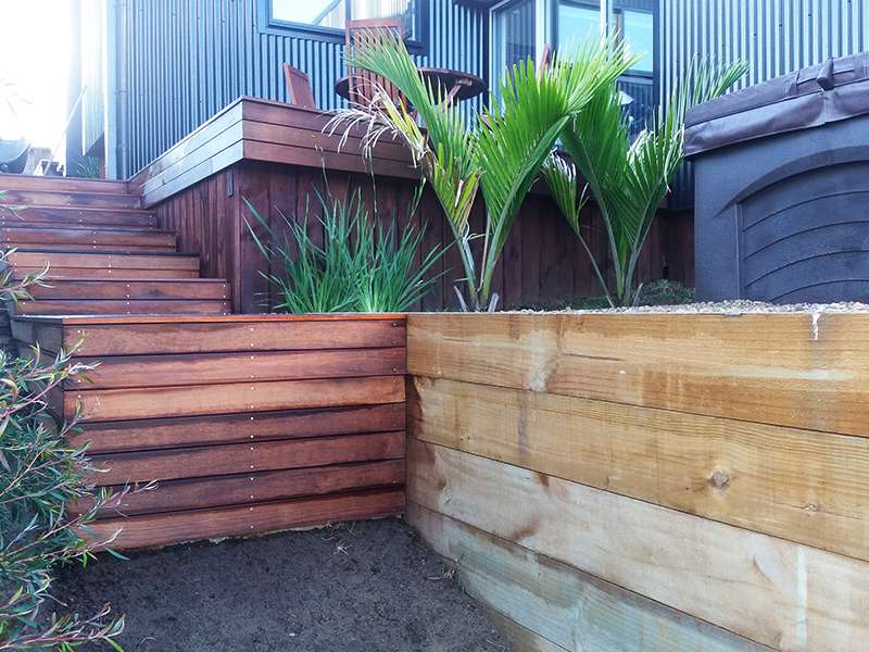 Retaining wall project