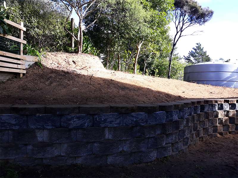 Retaining wall project