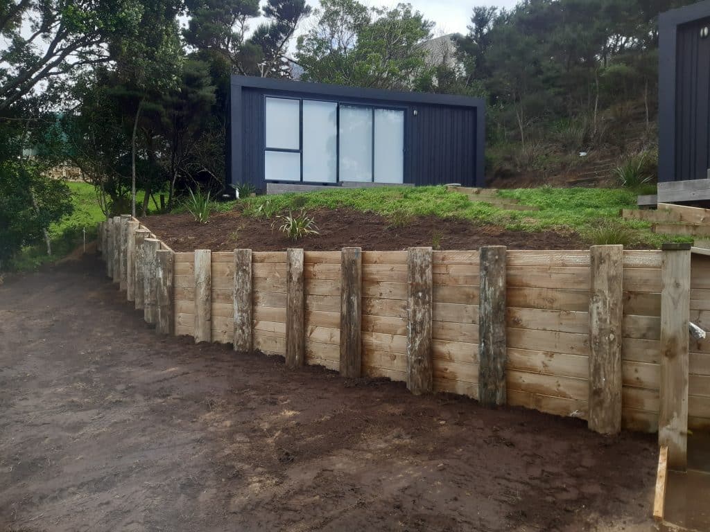 Retaining wall project