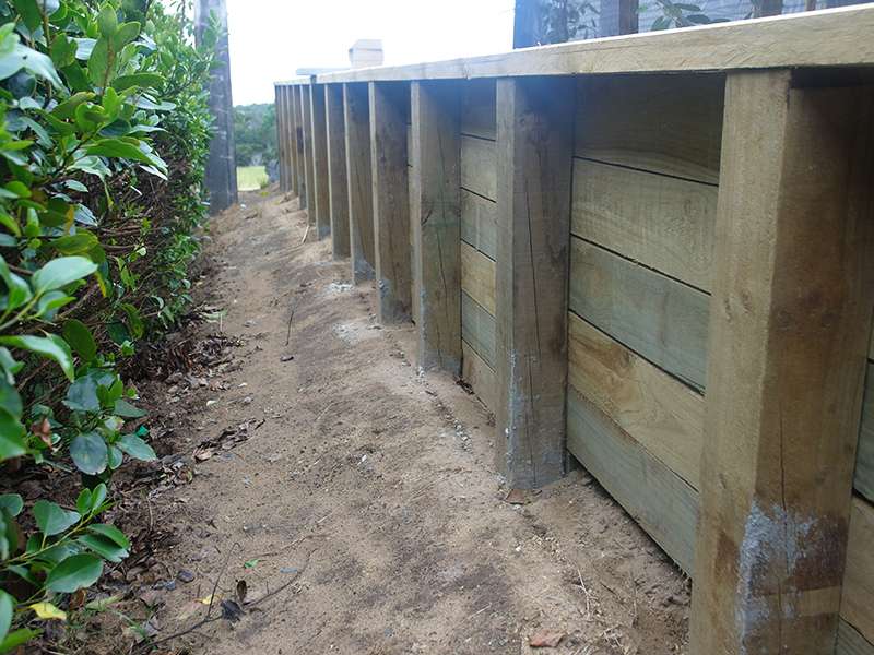 Retaining wall project