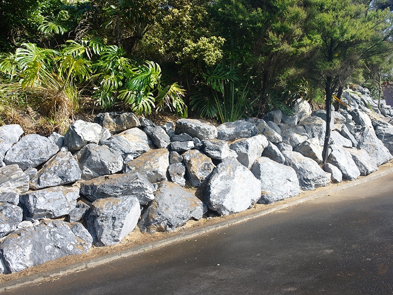 Retaining wall project